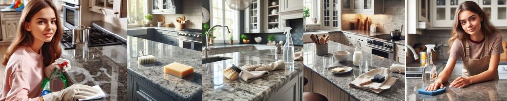 How to clean granite kitchen countertops in Milwaukee, WI