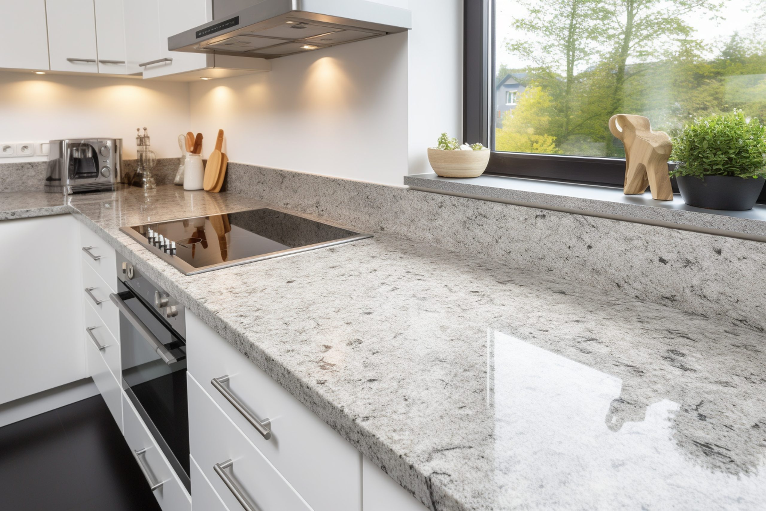 White Granite Countertops Cost per square foot