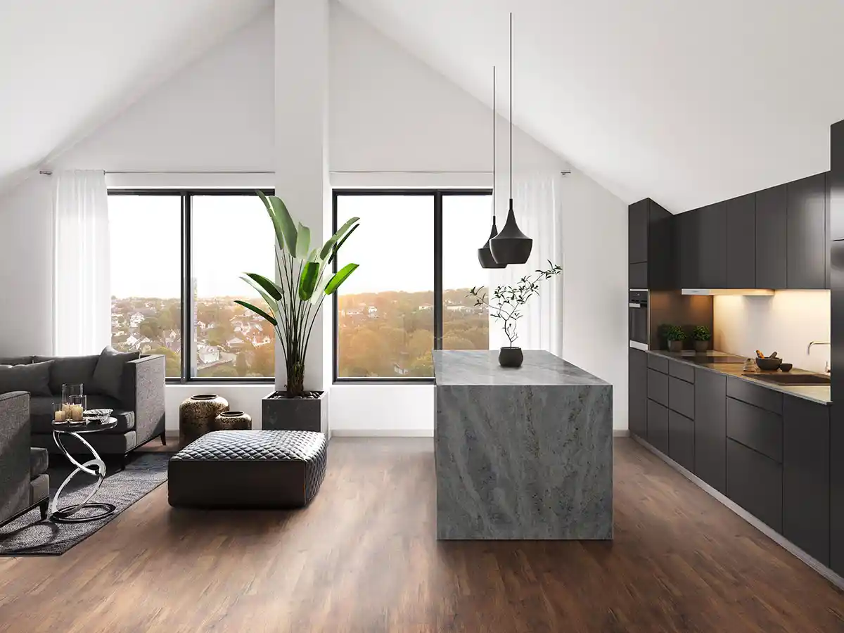 Gray Marble Countertops