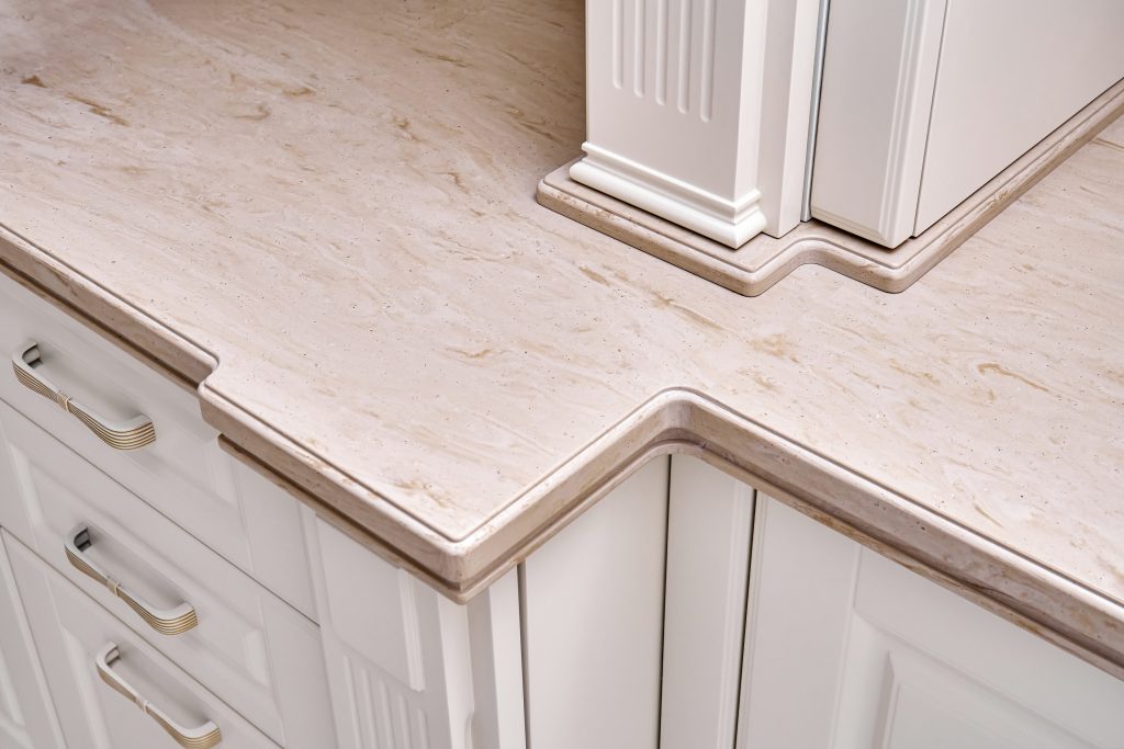 best edge for marble countertops